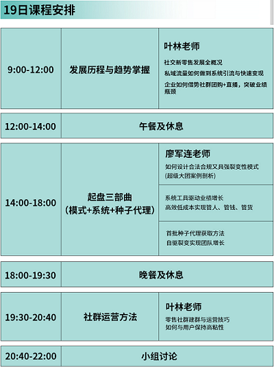 6.19-20大師熊第十二期社群團購總裁班于杭州開(kāi)課1